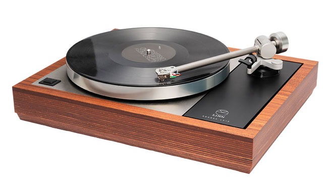 Linn Bedrok LP12 plinth in a complete Sondek LP12 turntable