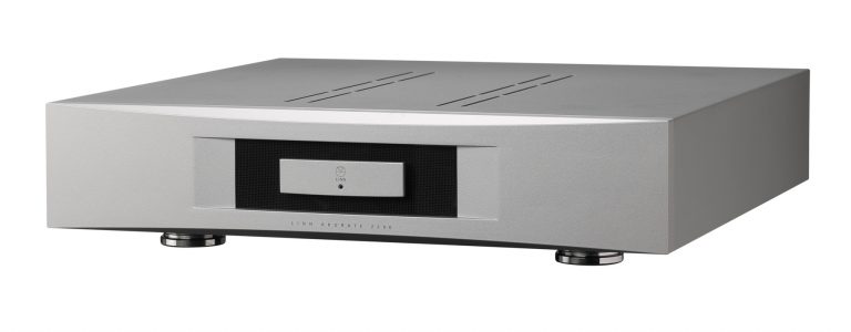 Linn Akurate 2200 two-channel power amplifier in silver finish
